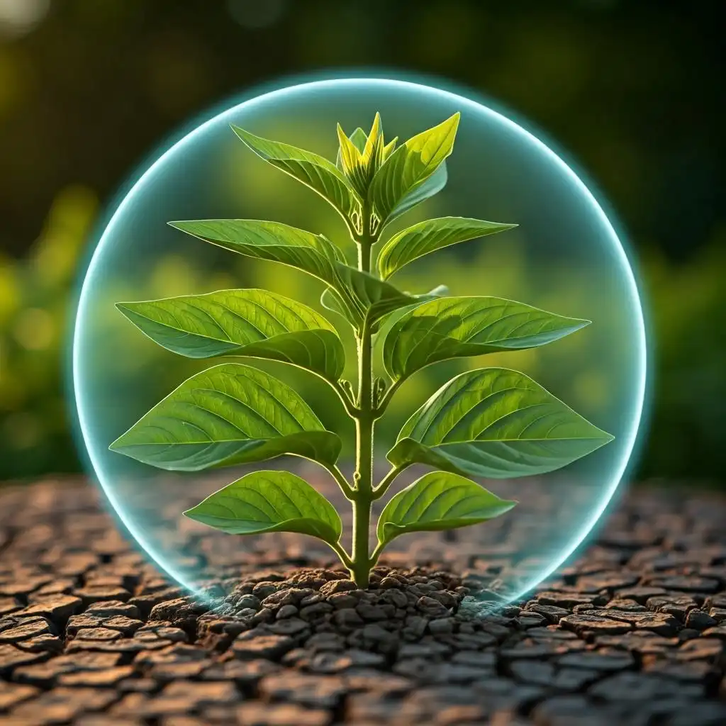 تاثیر هیومیک اسید روی گیاهین